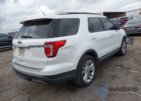2018 Ford Explorer Xlt z USA, uszkodzony, nr VIN 1FM5K7D81JGB75127
